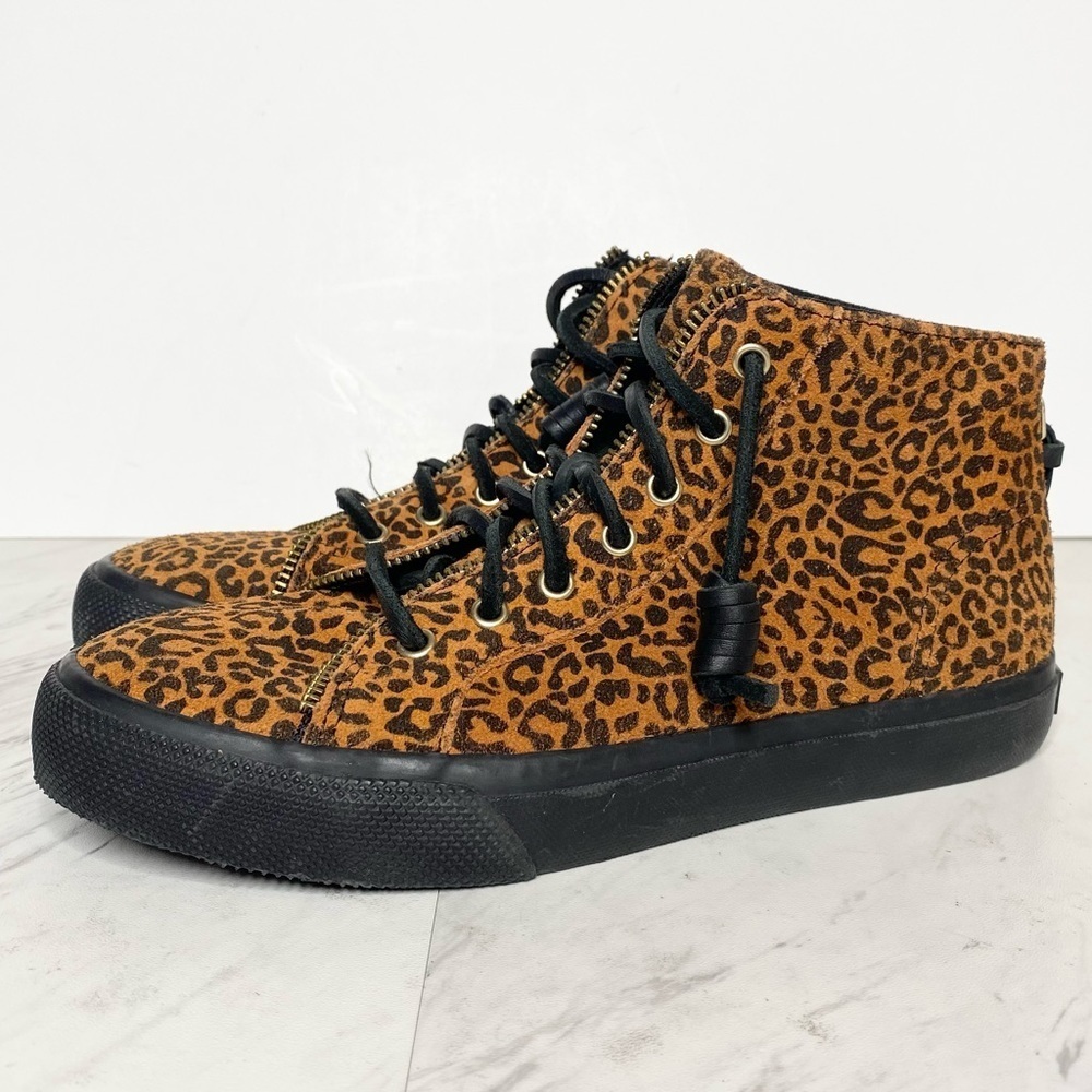 Sperry x Rebecca Minkoff Leopard High Top Sneaker 6